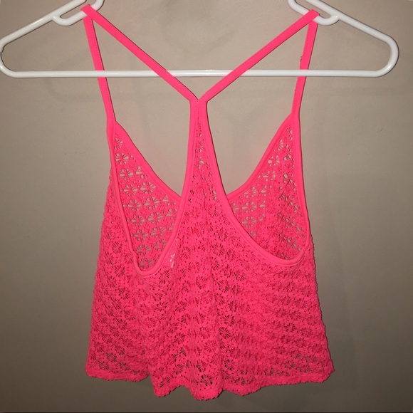 Victoria’s Secret Pink, Crocheted, Crop-Top, NWOT - Picture 6 of 7